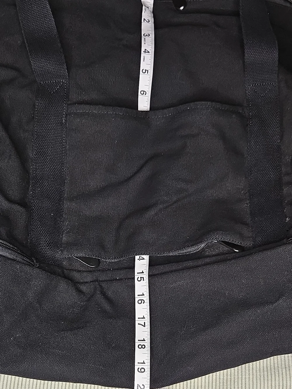 Men's Black Lo And Sons Travel Duffel Bag - Carry Duffel